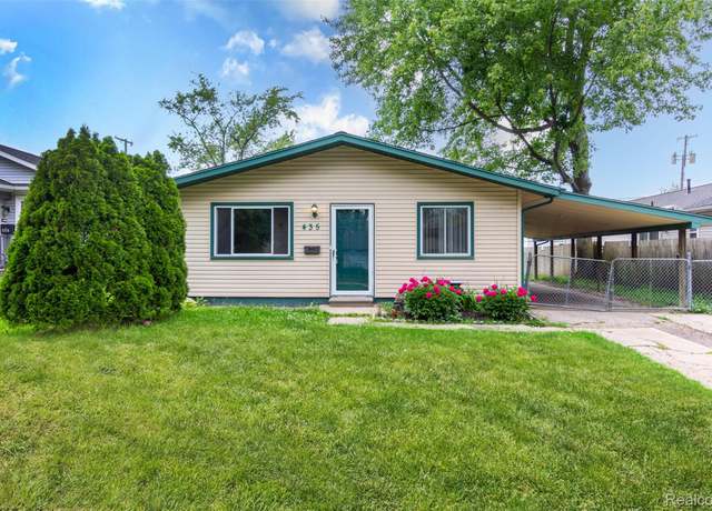 Property at 435 4th Ave, Pontiac, MI 48340, 3 beds, 1 bath