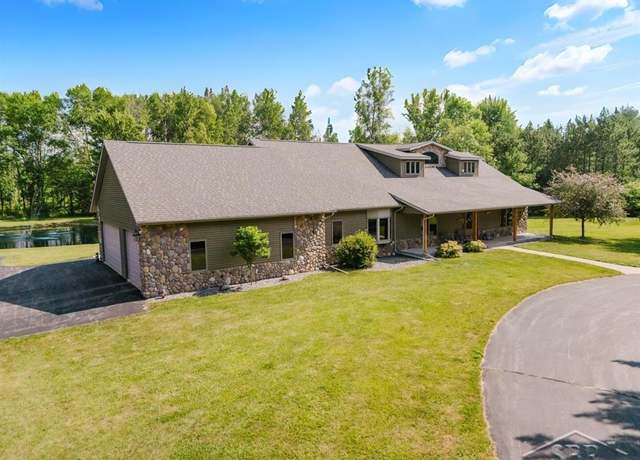 Property at 4673 Church Rd, Rhodes, MI 48652, 4 beds, 3 baths