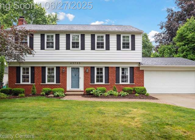 Property at 43705 Galway Dr, Northville, MI 48167, 4 beds, 1.5 baths