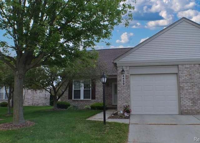 Property at 4439 Hunters Cir W, Canton, MI 48188, 2 beds, 1 bath