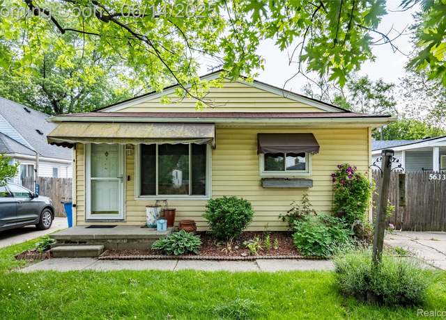 Property at 5633 Detroit St, Flat Rock, MI 48125, 4 beds, 1 bath