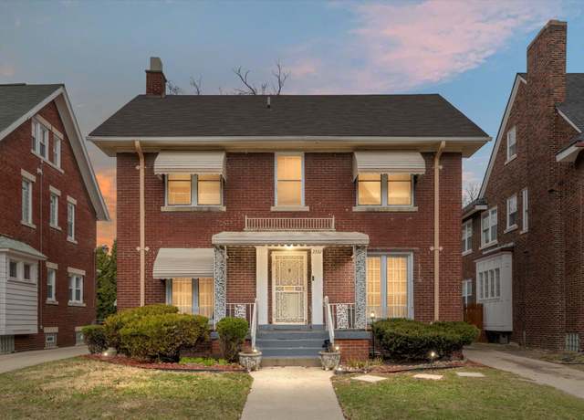 Property at 2532 Longfellow St, Detroit, MI 48206, 5 beds, 2 baths