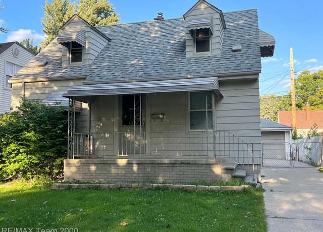 Property at 3505 Woodside St, Dearborn, MI 48124, 4 beds, 1 bath