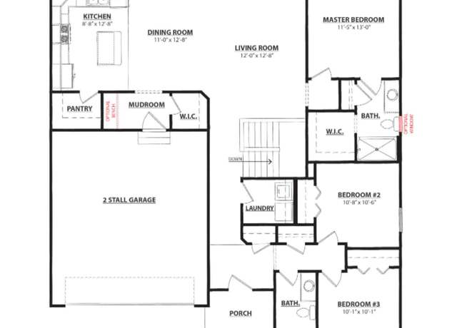 Property at 1919 Lowe Dr, Spring Lake, MI 49456, 3 beds, 2 baths