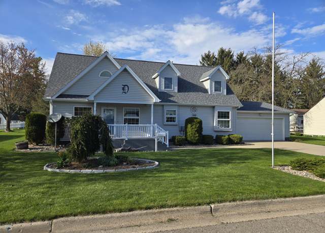 Property at 609 1st St, Lake Odessa, MI 48849, 3 beds, 3 baths