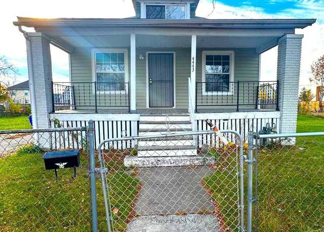 Property at 4443 Maryland St, Detroit, MI 48224, 2 beds, 1 bath