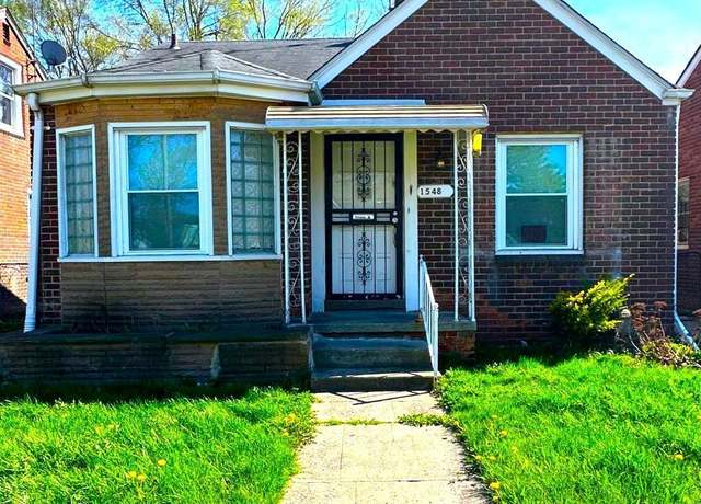 Property at 15480 Saratoga St, Detroit, MI 48205, 2 beds, 1 bath