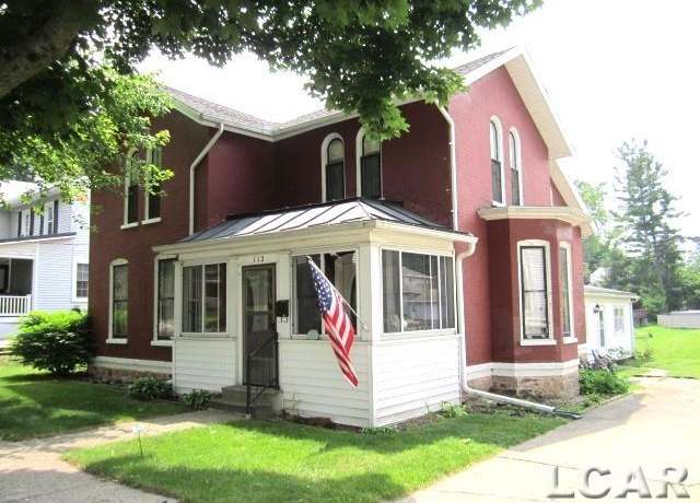 Property at 112 Howard Street St, Hudson, MI 49247, 4 beds, 1 bath