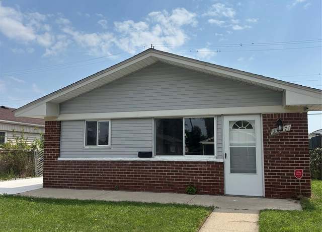 Property at 4637 5th St, Ecorse, MI 48229, 3 beds, 1 bath