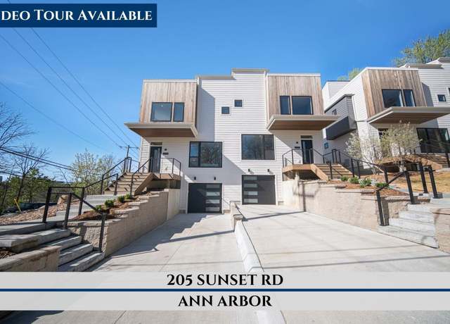Property at 205 Sunset Rd, Ann Arbor, MI 48103, 3 beds, 2.5 baths