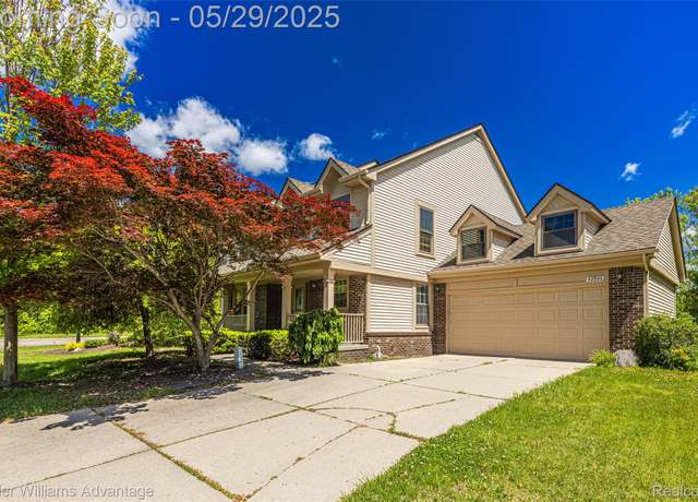 Property at 42900 Ledgeview Dr, Novi, MI 48377, 4 beds, 2.5 baths