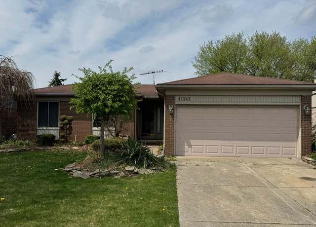 Property at 41243 Mueller St, Clinton Township, MI 48038, 3 beds, 1.5 baths