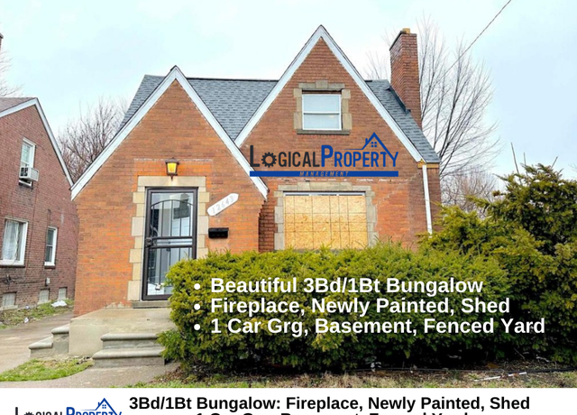 Property at 12643 Riad St, Detroit, MI 48224, 4 beds, 1.5 baths