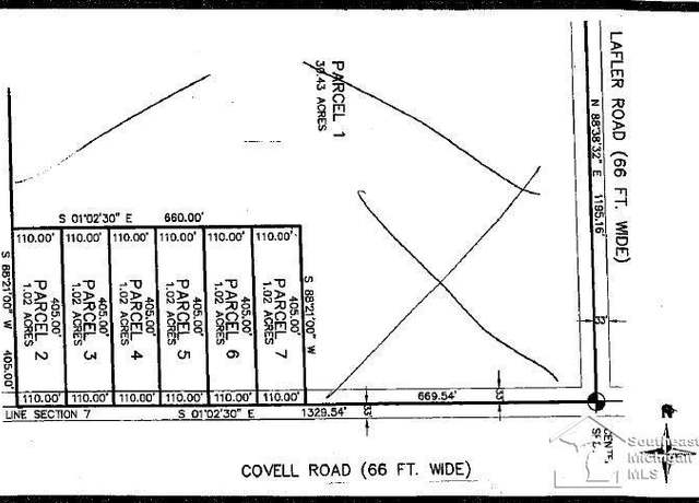 Property at 2 Covell Rd, Dundee, MI 48131
