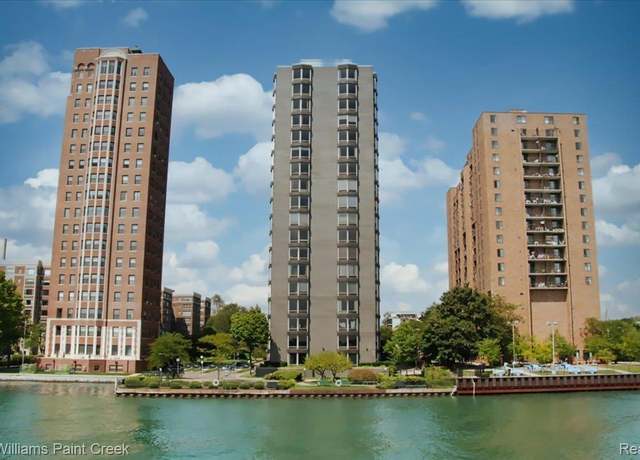 Property at 8200 E Jefferson Ave #1802, Detroit, MI 48214, 2 beds, 1 bath