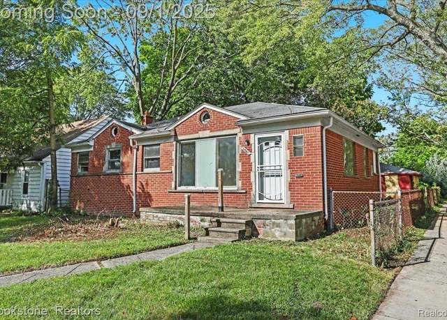 Property at 6547 Warwick St, Detroit, MI 48228, 3 beds, 1 bath
