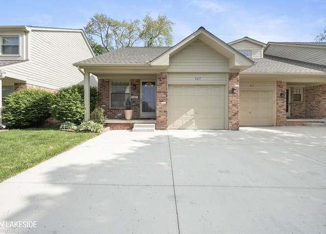 Property at 427 Oakgrove Ct, Clawson, MI 48017, 2 beds, 2 baths