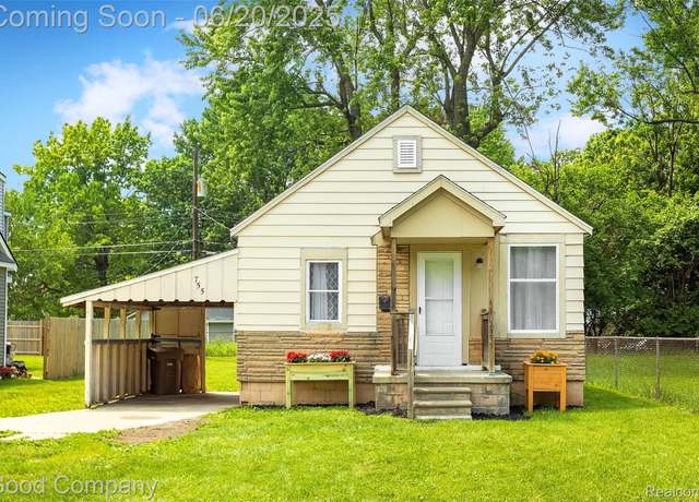 Property at 755 Robinwood St, Pontiac, MI 48340, 2 beds, 1 bath
