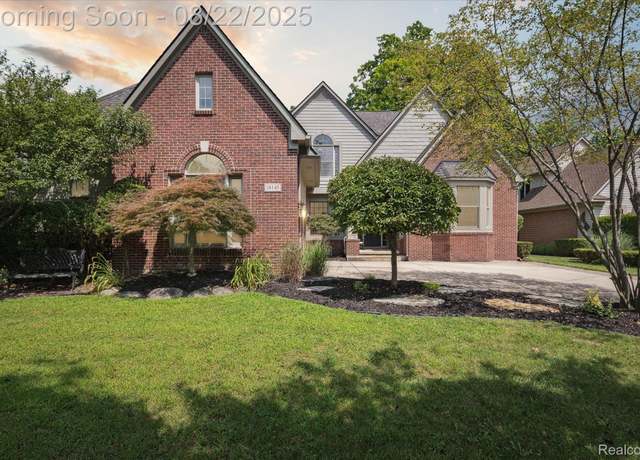 Property at 18145 Shoreline Ct, Northville, MI 48168, 5 beds, 4.5 baths