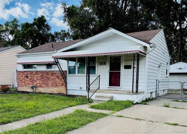 Property at 31606 Fairchild St, Westland, MI 48186, 3 beds, 1 bath