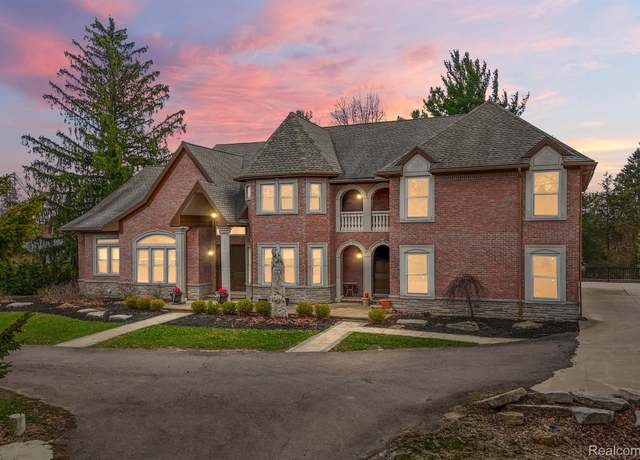 Property at 41901 8 Mile Rd, Northville, MI 48167, 4 beds, 5.5 baths