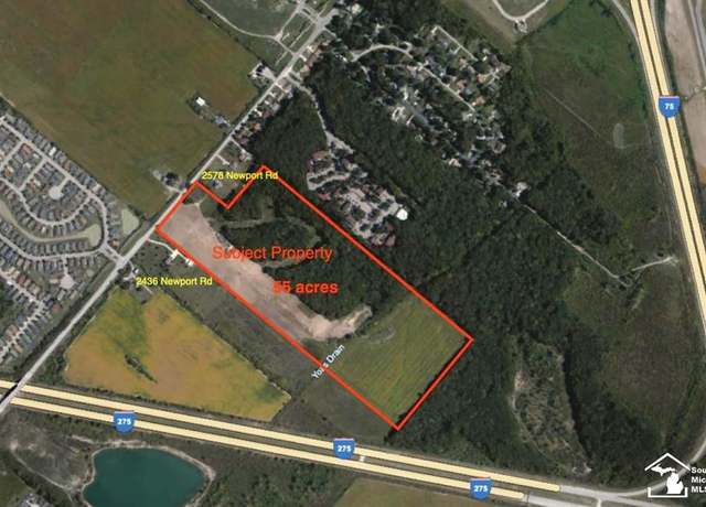 Property at 2552 Newport Rd, Newport, MI 48166