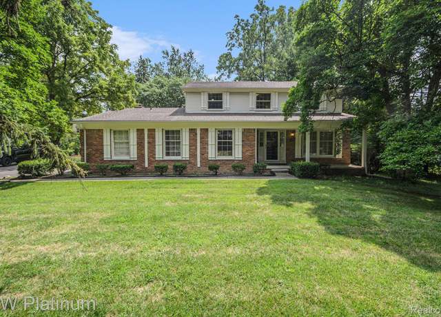 Property at 4343 Quarton Rd, Bloomfield Hills, MI 48302, 4 beds, 2.5 baths