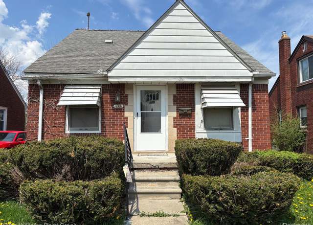 Property at 14441 Carlisle St, Detroit, MI 48205, 3 beds, 1 bath