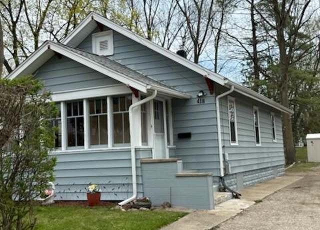 Property at 418 Trimble Ave, Kalamazoo, MI 49048, 2 beds, 1 bath