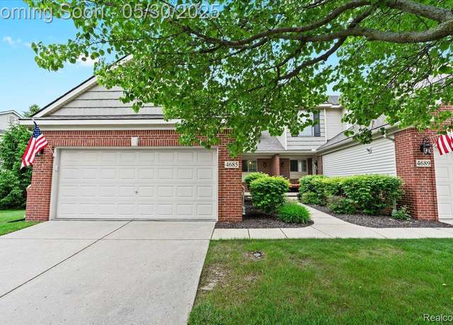 Property at 4685 Summer Ridge Dr, Howell, MI 48843, 2 beds, 2 baths