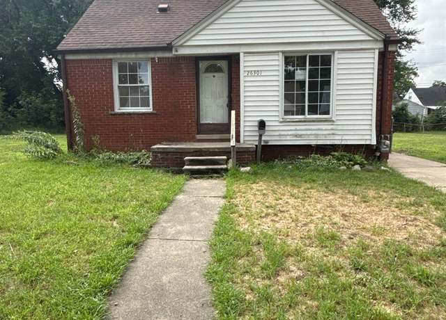 Property at 26301 W Hills Dr, Inkster, MI 48141, 3 beds, 1 bath