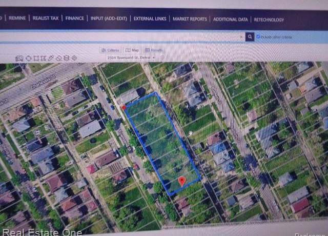 Property at 2504 Townsend St, Detroit, MI 48214