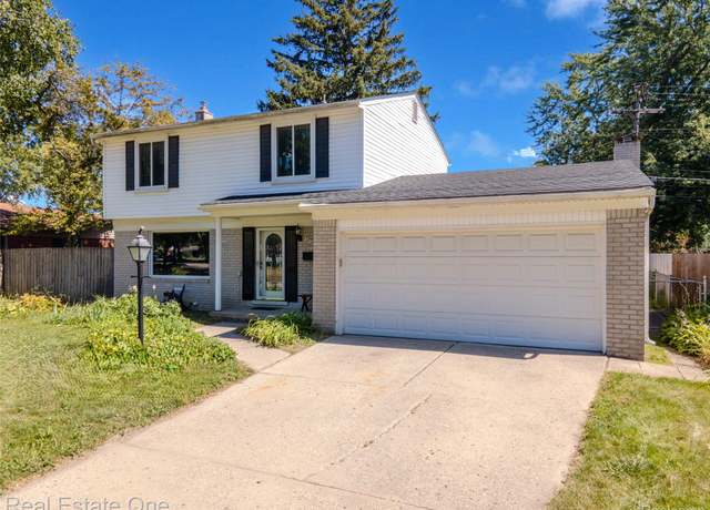 Property at 41744 Mae Wood Dr, Sterling Heights, MI 48313, 4 beds, 1.5 baths