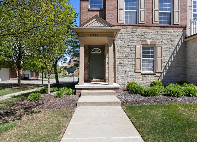 Property at 44771 Ellery Ln, Novi, MI 48377, 2 beds, 1.5 baths