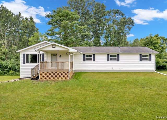 Property at 625 N Lake George Rd, Attica, MI 48412, 3 beds, 2 baths