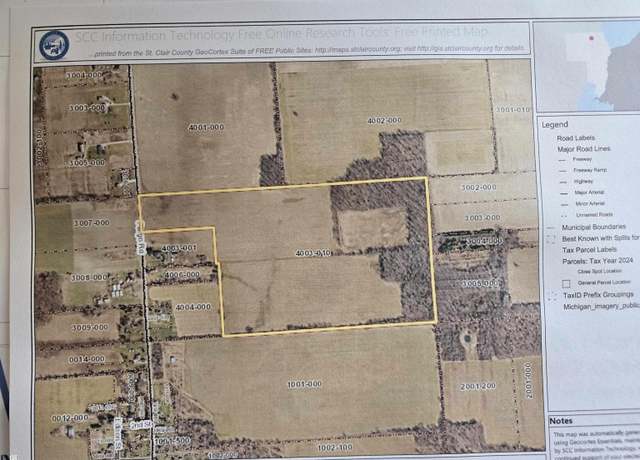 Property at 0 Fargo VL Rd, Avoca, MI 48006