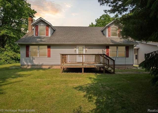 Property at 4837 Clyde Rd, Howell, MI 48855, 4 beds, 3 baths