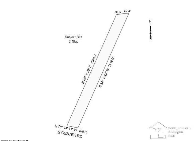 Property at S Custer Lot B Rd, Monroe, MI 48161