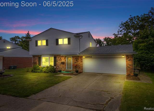 Property at 22862 Montclair St, Farmington, MI 48336, 4 beds, 1.5 baths