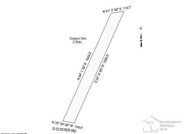 Property at S Custer Lot A Rd, Monroe, MI 48161