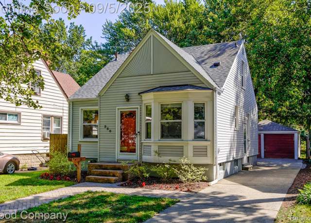Property at 350 Laprairie St, Ferndale, MI 48220, 3 beds, 1 bath