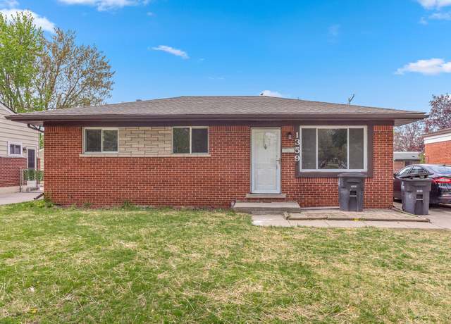 Property at 1359 Westchester St, Westland, MI 48186, 3 beds, 2 baths