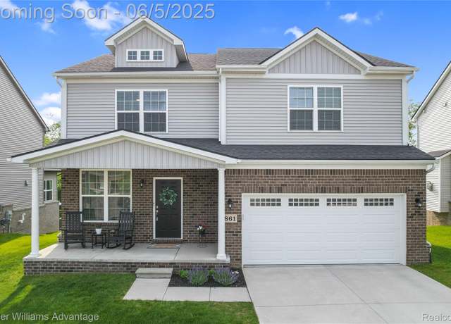 Property at 861 N Mill St, South Lyon, MI 48178, 4 beds, 2.5 baths