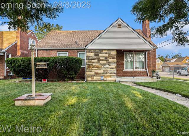 Property at 17417 Mendota St, Detroit, MI 48221, 4 beds, 1 bath