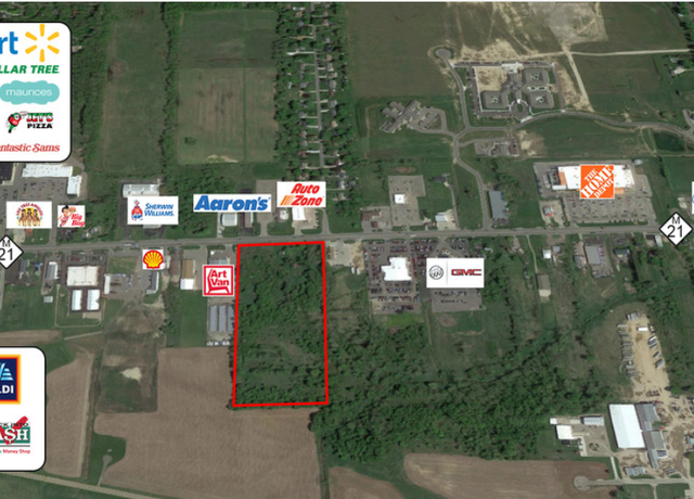Property at 1866 E M 21, Owosso, MI 48867, 2 beds, 1 bath