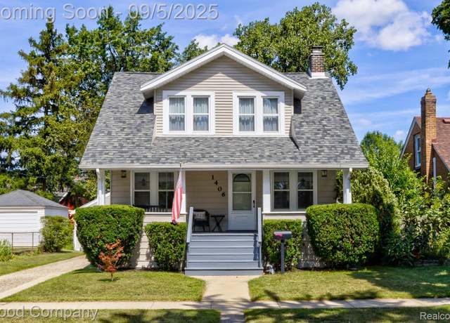 Property at 1406 W Saratoga St, Ferndale, MI 48220, 3 beds, 1 bath