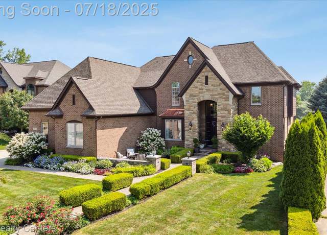 Property at 18678 Marble Head Dr, Northville, MI 48168, 5 beds, 5 baths