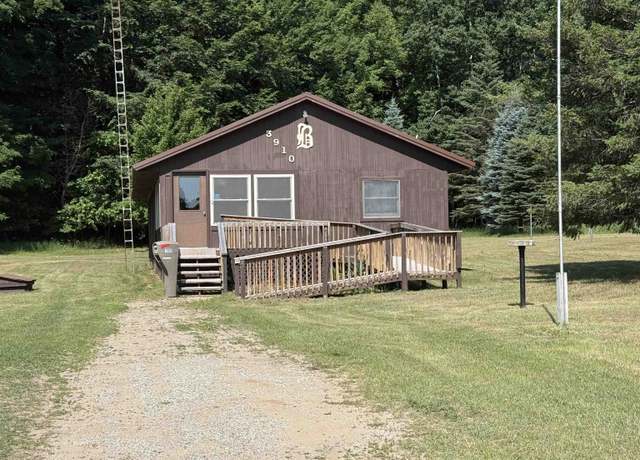 Property at 3910 S Vandermeulen Rd, Mc Bain, MI 49657, 2 beds, 1 bath
