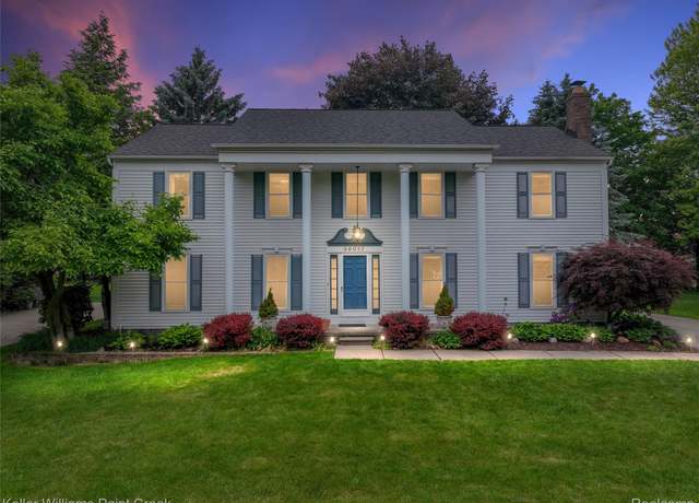 Property at 38017 W Meadowhill Dr, Northville, MI 48167, 4 beds, 2.5 baths