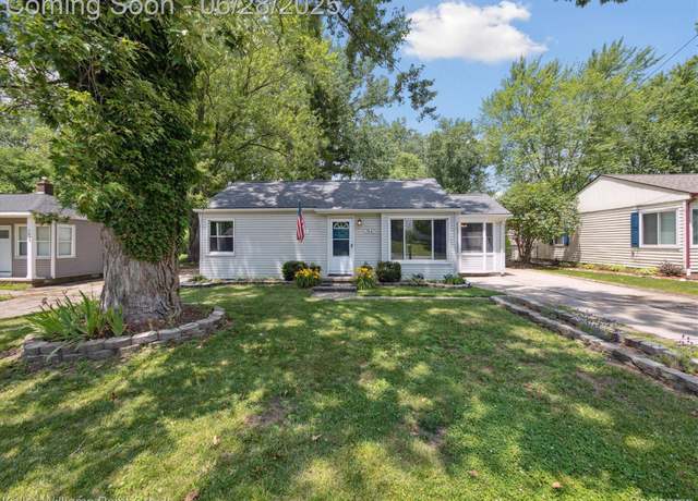 Property at 7447 Crissman St, Utica, MI 48317, 2 beds, 1 bath